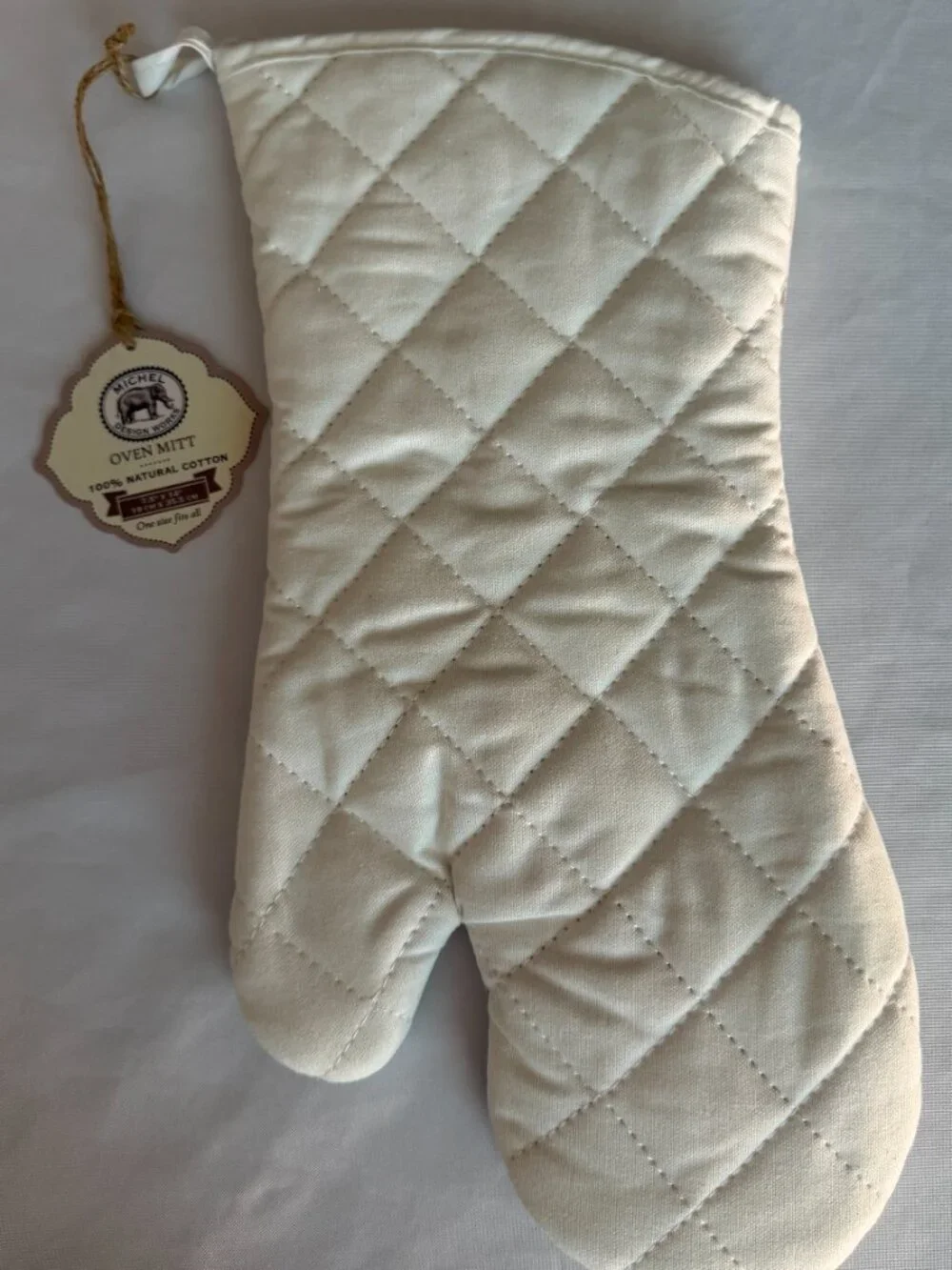 Michel Design Works Oven Mitt Earl Grey